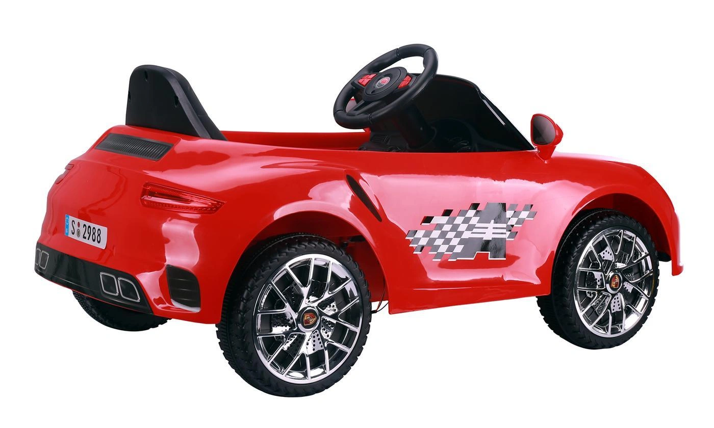 Porsche Dreams Come True: 12V Ride-On Car for Kids with Parental Control & Power Display!